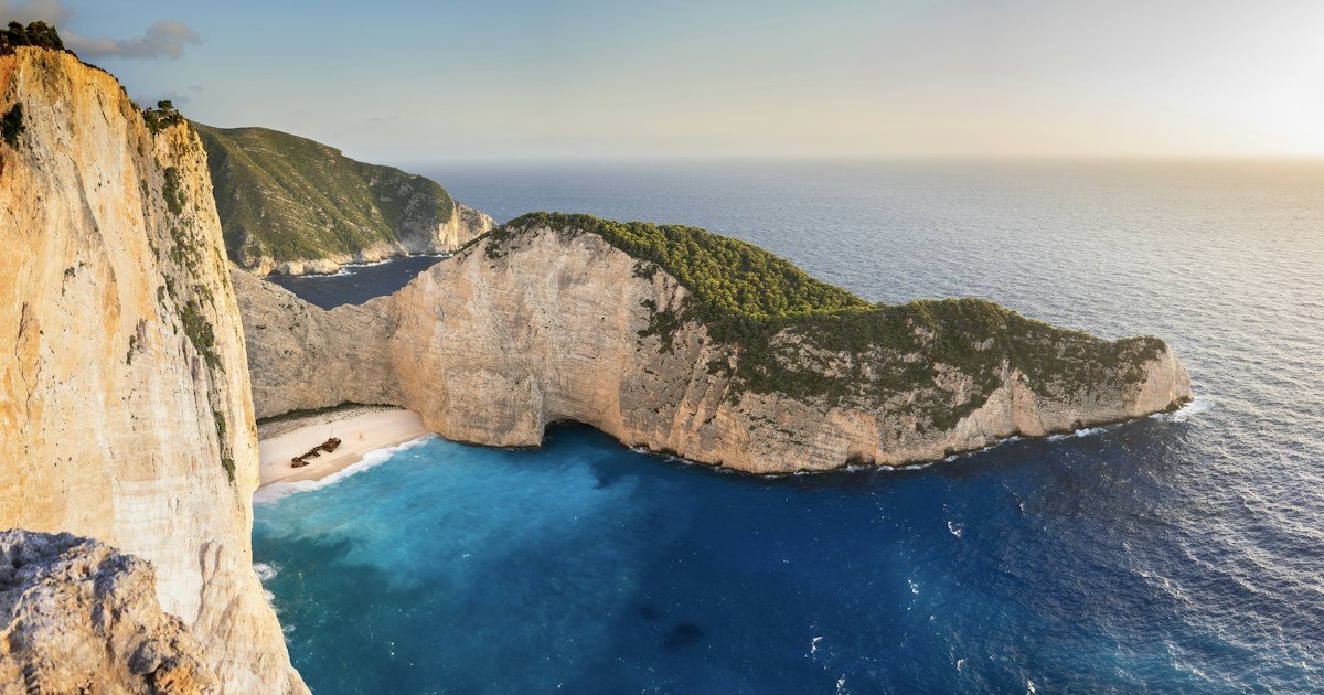 Navagio-stranden på Zakynthos