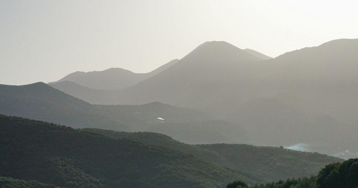 Fjell og kystlandskap på Kreta
